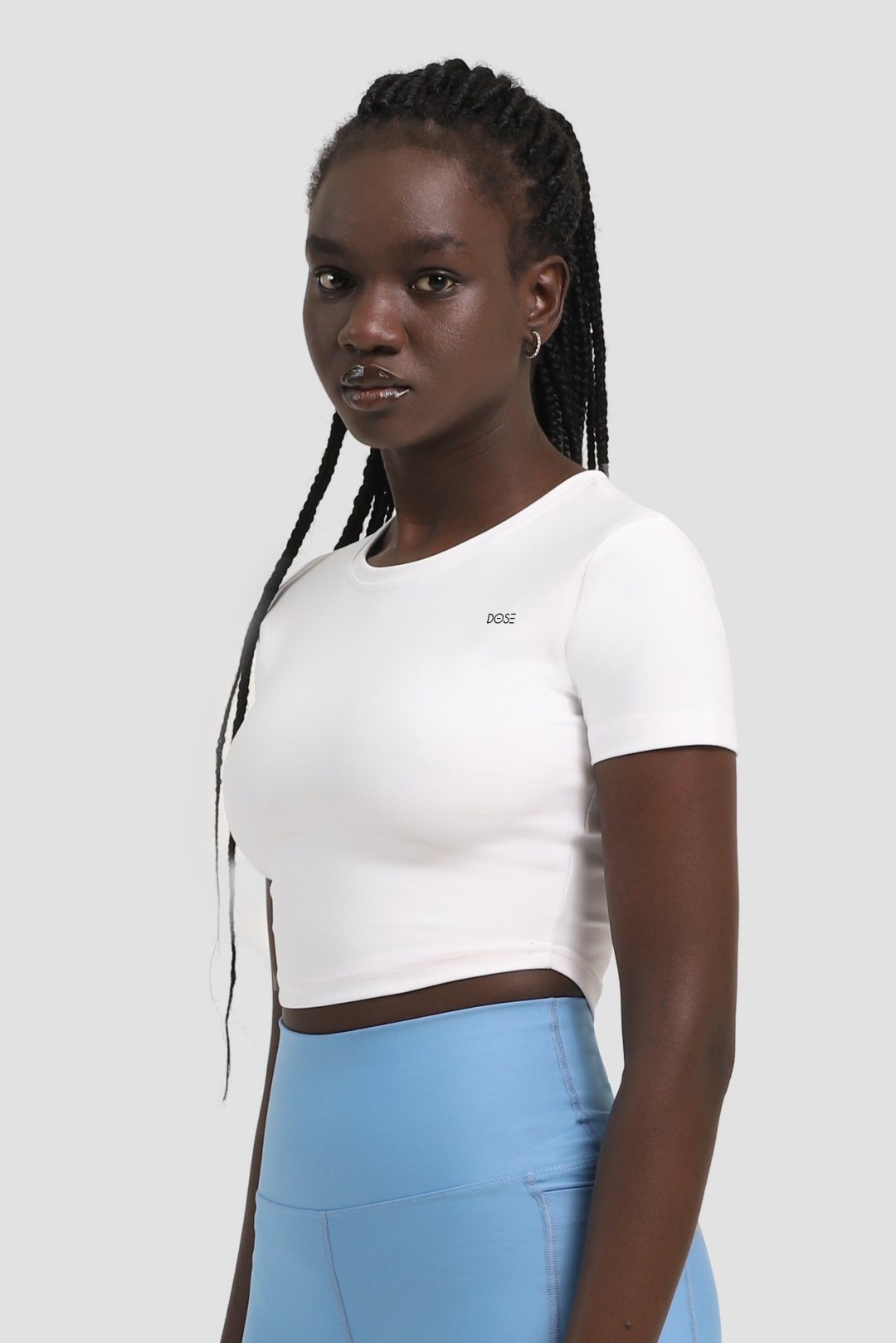 GUARDA - Sports Short Sleeve Crop Top