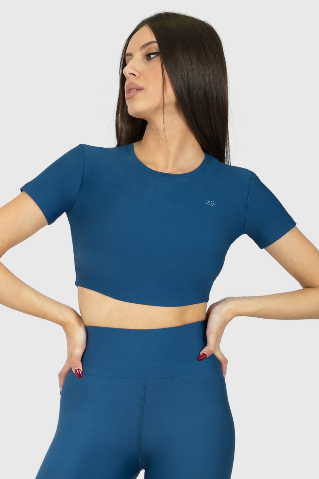 GUARDA - Sports Short Sleeve Crop Top